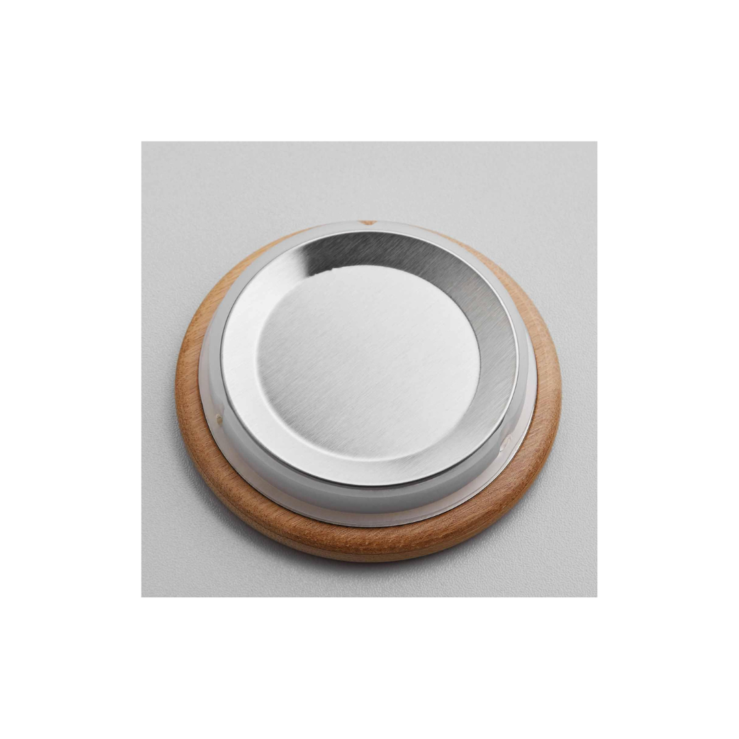 Glass Teapot Lid with Bamboo Top – Replacement Cover Only