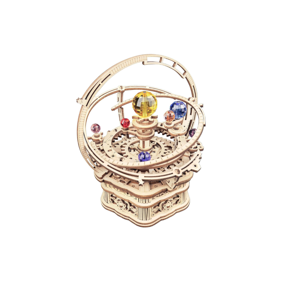 ROKR Starry Sky 3D Wooden Puzzle Music Box | DIY Craft Kit for Adults