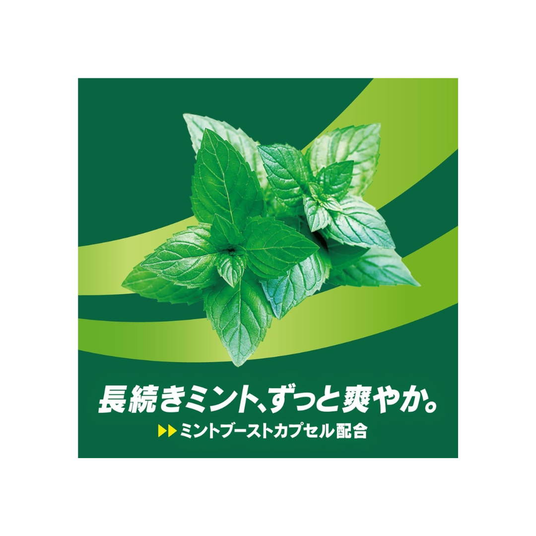 Lotte Xylitol Gum, Long Mint (Original Mint), Family Bottle, 4.8 oz (133 g) | Made in Japan