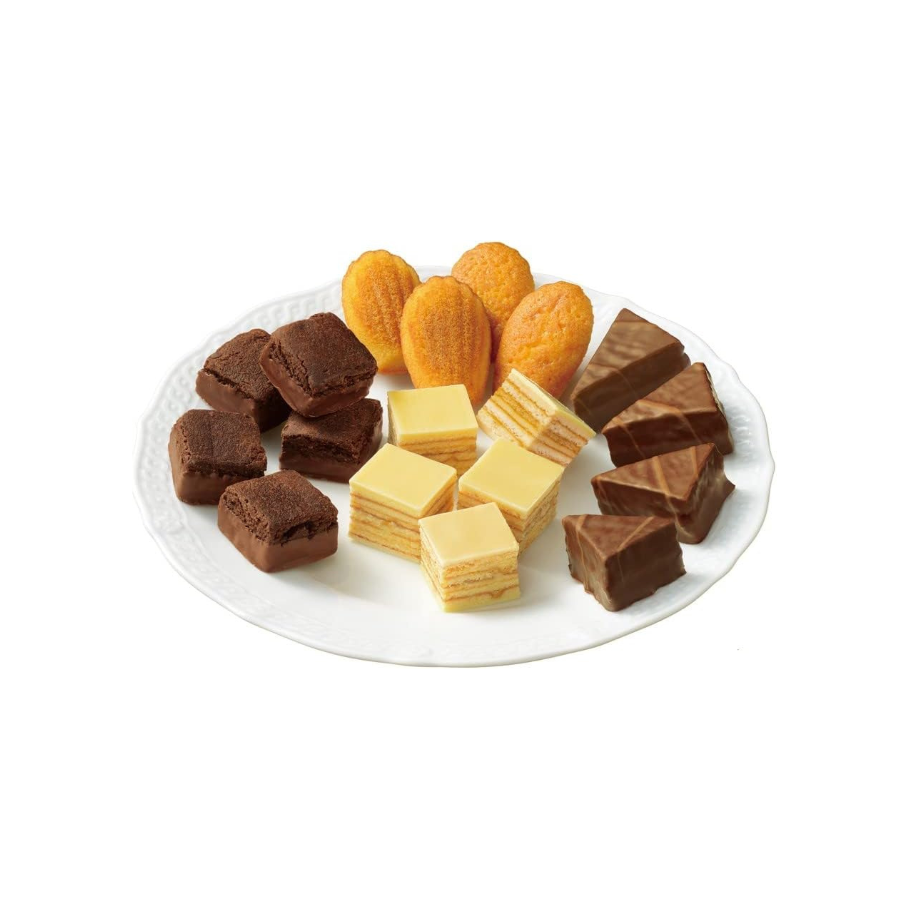 Bourbon 4 Kinds of Bite-Sized Sweets & Chocolates 188g | Made in Japan