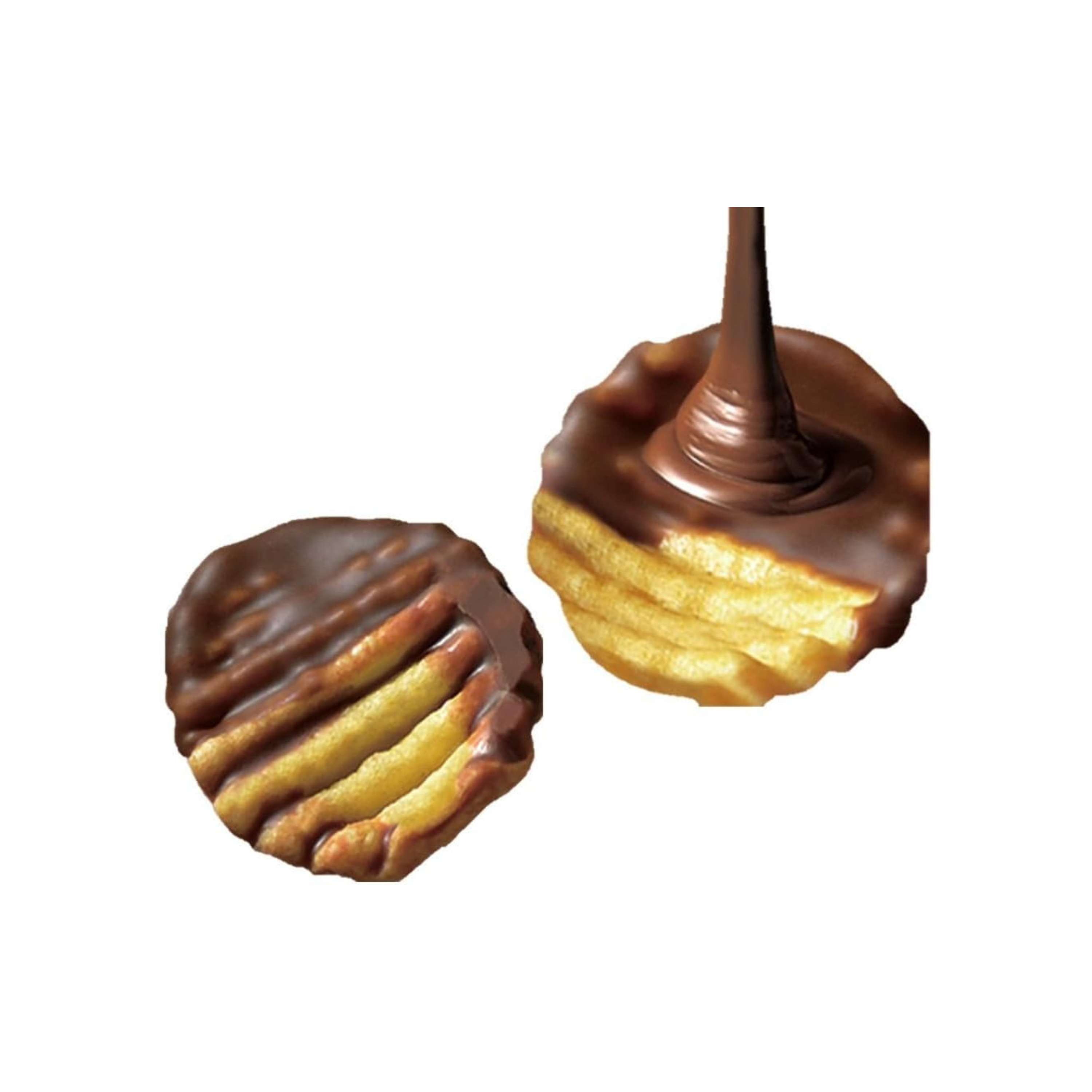 Bourbon Jagachoco Grande Mini 36g | Potato Chips Covered with Chocolate | Pack of 3 | Made in Japan
