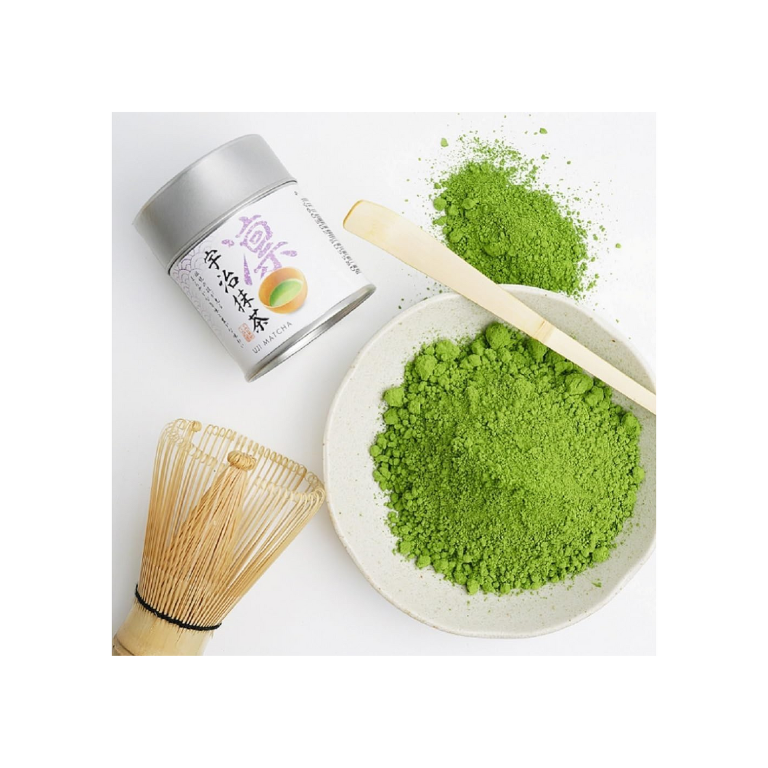 Kamitsujien Uji Matcha Rin Canned 30g | Made in Japan