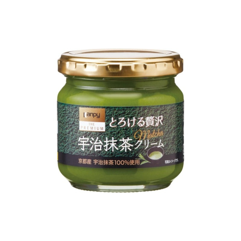 Kanpy The Premium Uji Matcha Cream 150g jar imported from Japan
