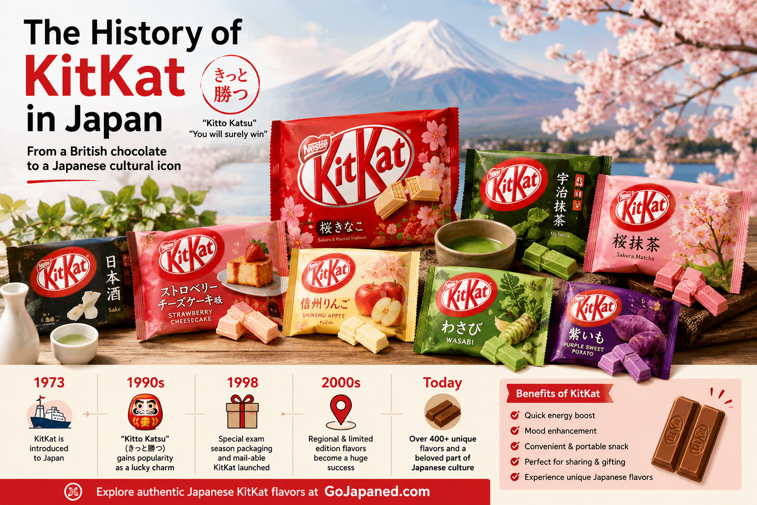 The History of KitKat in Japan: How a British Chocolate Became a Japanese Cultural Icon