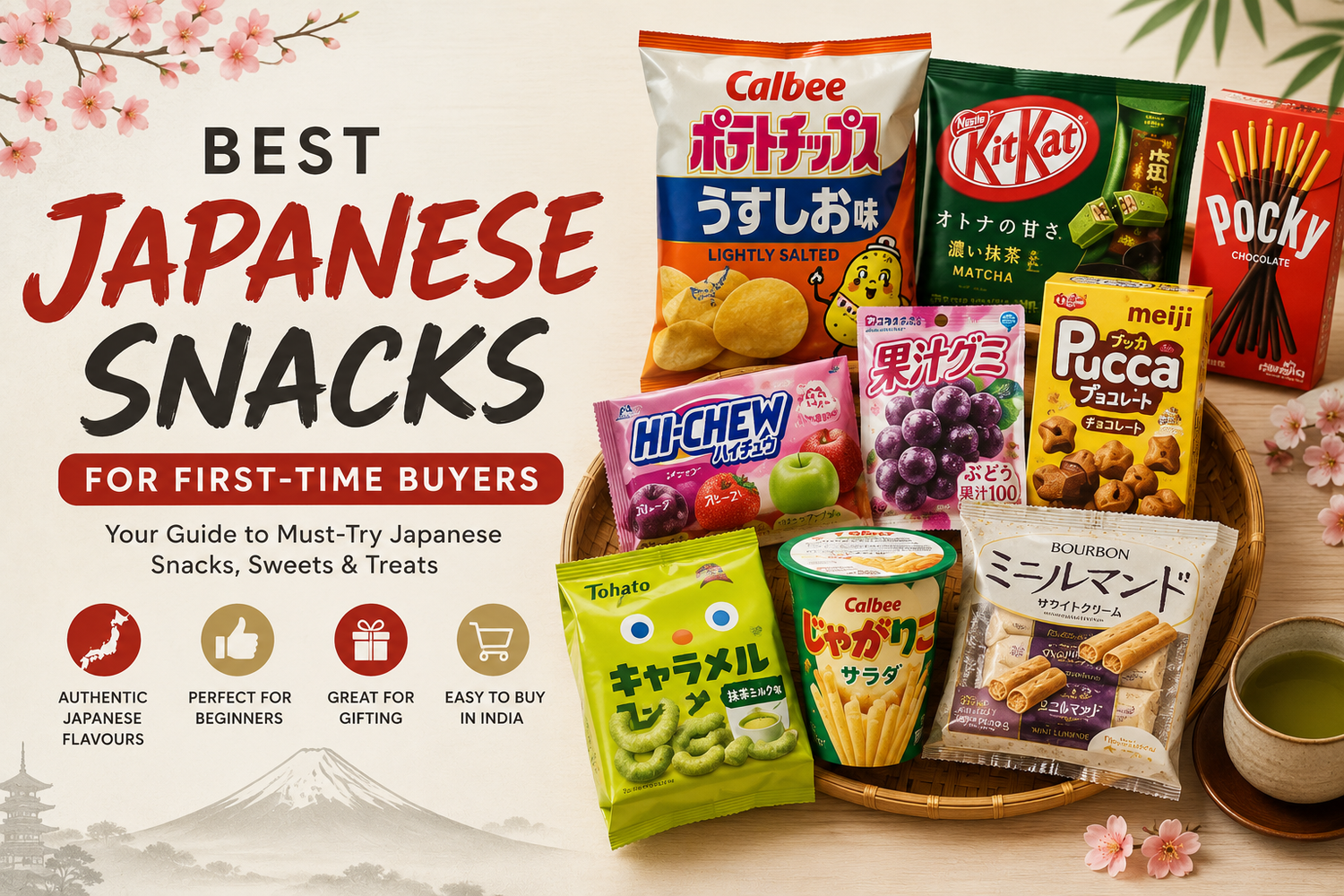 Best Japanese Snacks for First-Time Buyers