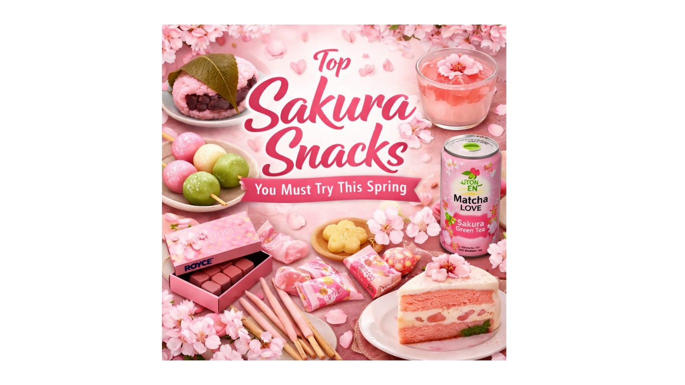 Top Sakura Snacks You Must Try This Spring