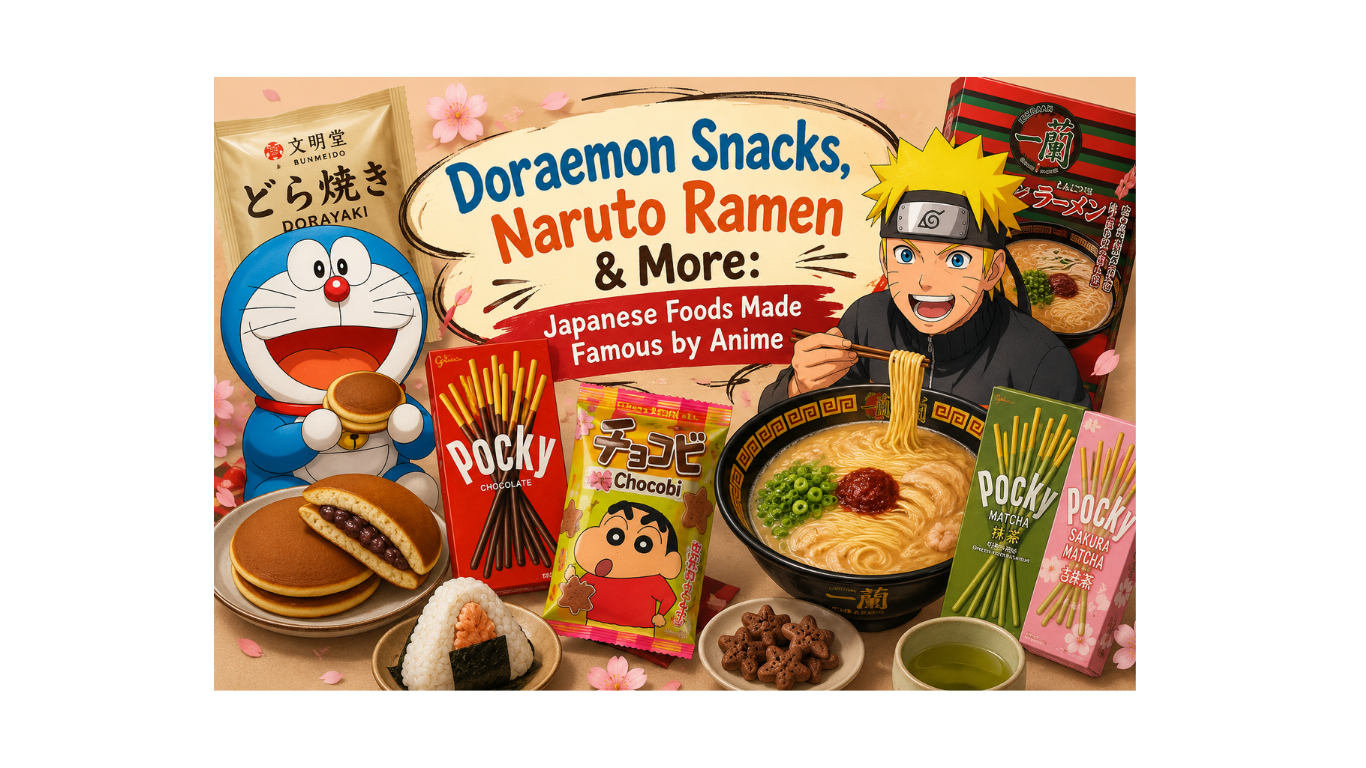Doraemon Snacks, Naruto Ramen & More: Japanese Foods Made Famous by Anime