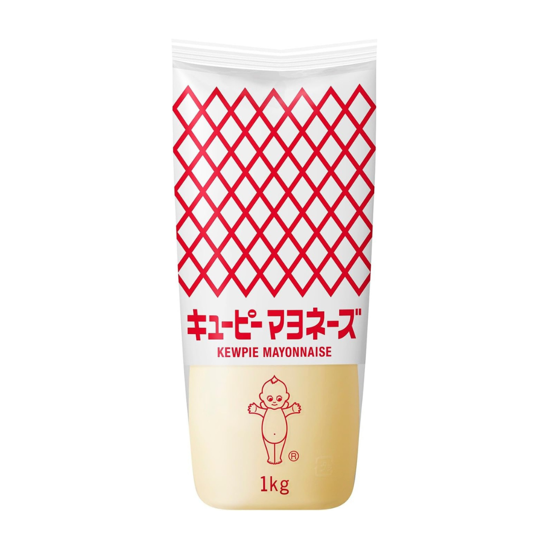 Japanese Kewpie mayonnaise for comparison with regular mayonnaise