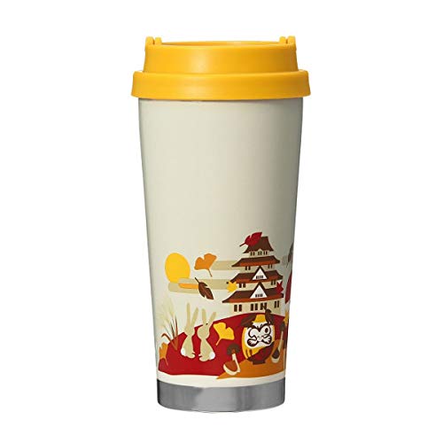 STARBUCKS Starbucks You Are Here Collection Stainless Steel Tumbler, Japan, Autumn, 16.5 fl oz (473 ml), Japanese Style, Autumn Leaves, Slow, Chestnut, 15 Nights, Moon, Castle, Tatama, Autumn, Mt. Fuji Yellow, Limited Edition