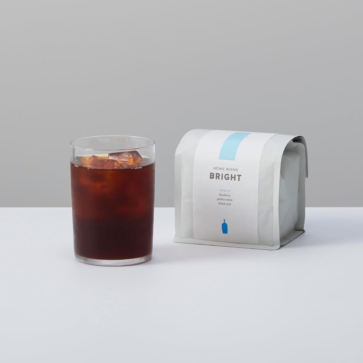 Blue Bottle Coffee Whole Bean Bright Blend – 200g Premium Blended Coffee Beans