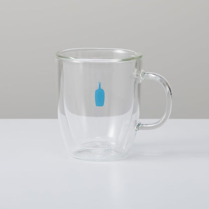 Blue Bottle Coffee x Bodum Double Wall Glass Mug