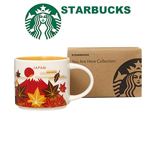 Starbucks “You Are Here” Collection Japan Autumn Mug 414ml – Limited Edition Ceramic Coffee Cup