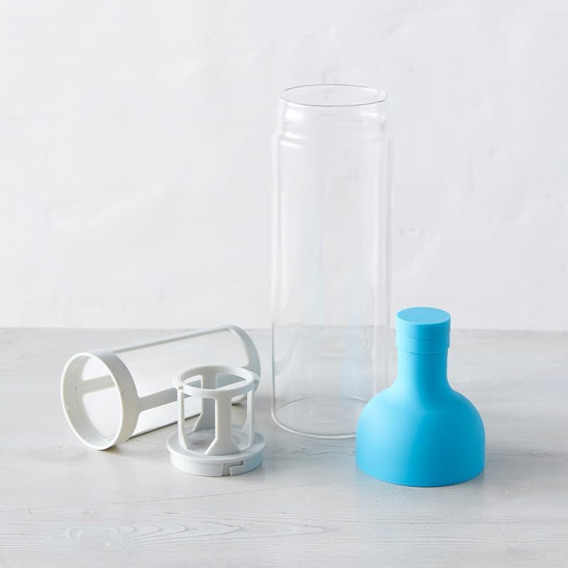 Blue Bottle Coffee Cold Brew Bottle – Blue 750ml (Dishwasher Safe) 4