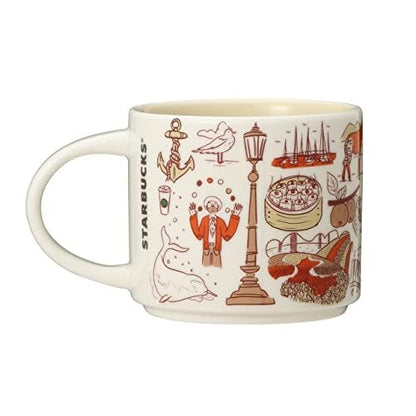 Starbucks Japan Yokohama “Been There Series” Mug 414ml (14oz) – Limited Edition Ceramic Coffee Cup