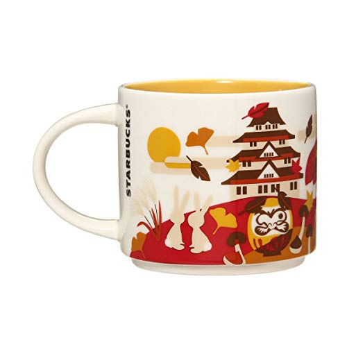 Starbucks “You Are Here” Collection Japan Autumn Mug 414ml – Limited Edition Ceramic Coffee Cup