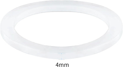 Easyworkz Replacement Gasket Set for 12-Cup Moka Pot – 2 Sealing Rings &amp; Stainless Steel Filter