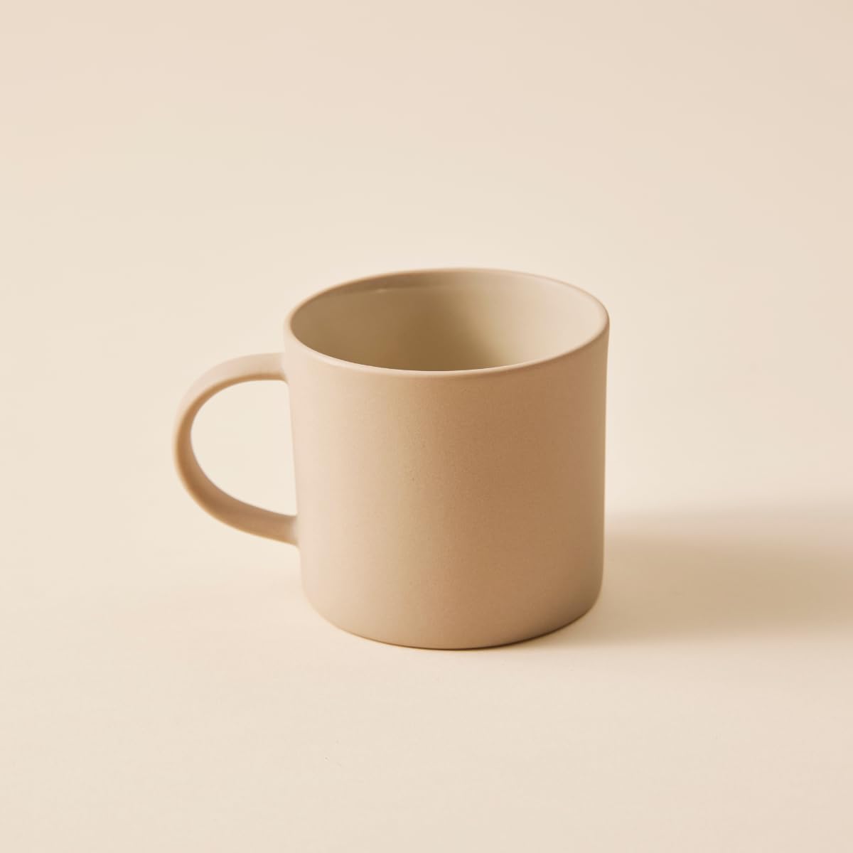 Blue Bottle Coffee Stone Mug &amp; Plate Set – Ceramic Coffee Cup with Saucer