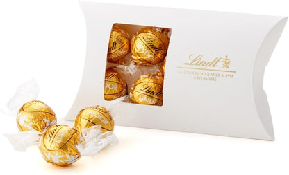 Lindt &amp; Sprüngli Lindor White Chocolate 6-Piece Gift Set – Individually Wrapped Premium Sweets