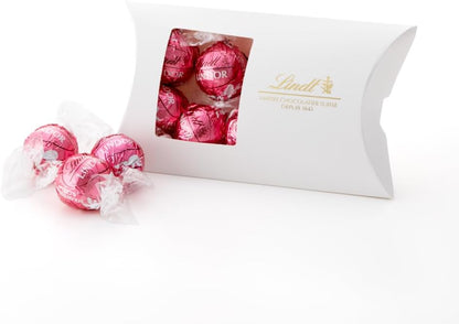 Lindt &amp; Sprüngli Lindor Strawberry &amp; Cream Chocolate – Individually Wrapped Halloween Gift Sweets