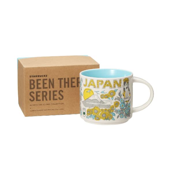 Starbucks Japan Summer “Been There Series” Ceramic Mug 414ml (14oz) – Limited Edition Coffee Cup