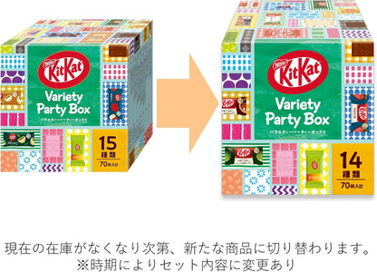 Nestle KitKat Mini Variety Party Box 70 Pieces | Made in Japan