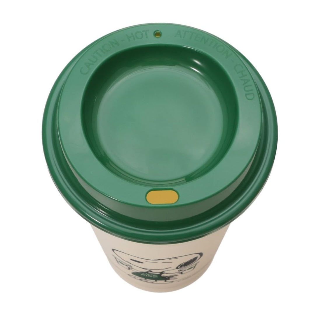 Starbucks x Peanuts Snoopy Reusable Cup 473ml (16.6 fl oz) – Limited Edition White Collaboration Tumbler | Eco-Friendly &amp; Lightweight