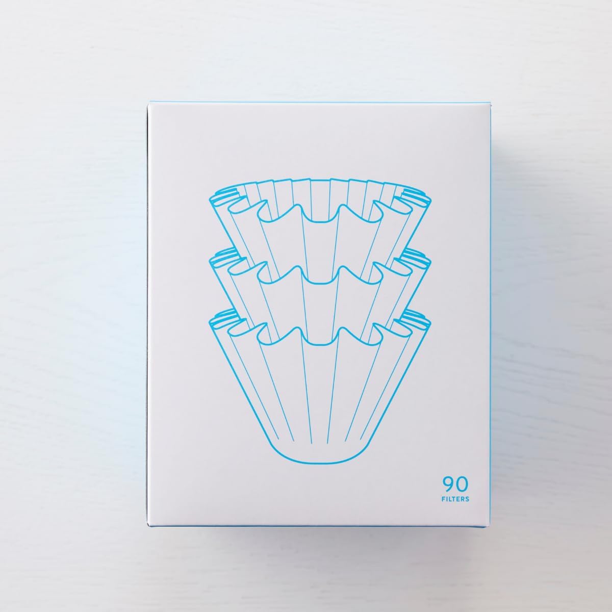 Blue Bottle Coffee Coffee Filters (90 Pieces) – Original Wave-Shaped Brown 4