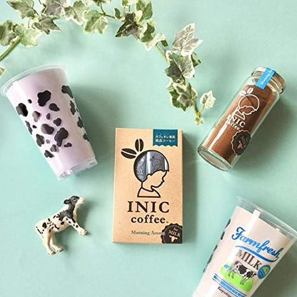 INIC coffee Morning Aroma Sticks 30 sticks [Exquisite coffee for cafe au lait] [The best powdered coffee] [Taste used by world barista champions] 170g | Made in Japan
