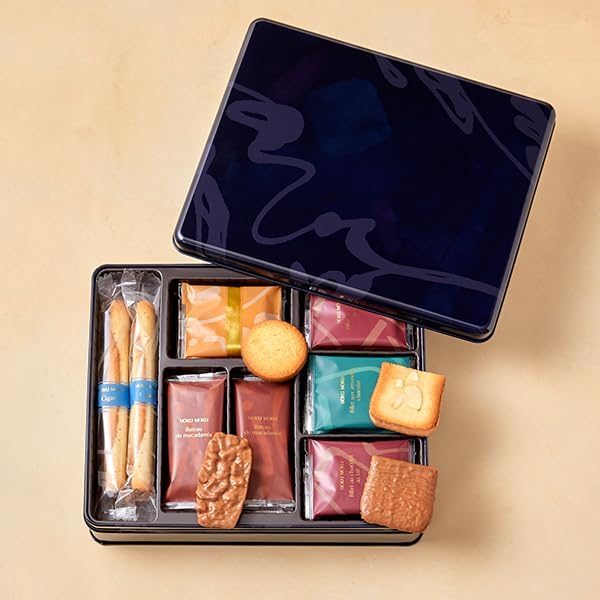 Yoku Moku Sweets Cigare Shaped Cookies | Individually Packed | Petit Cinq Delices | 25 Pieces Box