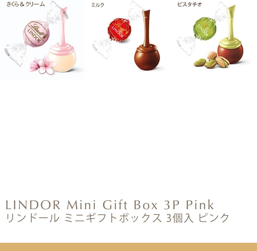 Lindt &amp; Sprüngli Lindt 7 Piece Gift Box Set of 3 – Rich Adult Favorite Chocolate Collection with Gift &amp; Shopping Bags