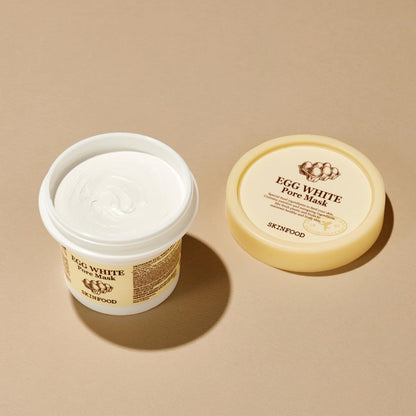 SKINFOOD Egg White Pore Mask – Deep Cleansing &amp; Pore Care Korean Face Mask