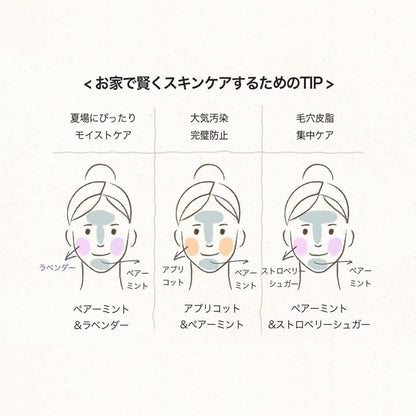 SKINFOOD Pear Mint Food Mask – Cooling &amp; Refreshing Wash-Off Korean Face Mask (120g)