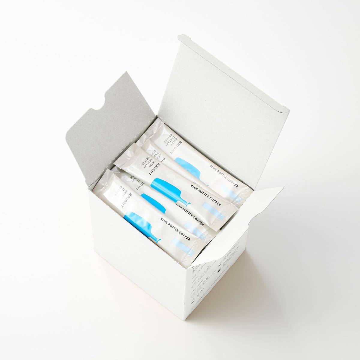 Blue Bottle Coffee Bright Craft Instant Coffee – 50 Count Premium Single-Serve Sachets