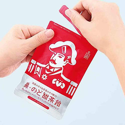 Morishita Jintan Tencha Nose &amp; Throat Lozenges – Sugar-Free Menthol Refreshing (5 Packs)