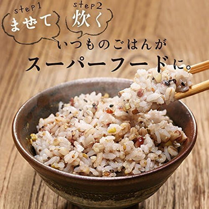 Super Foods Japan 16-Grain Rice with Plenty of Barley 450g | Made in Japan