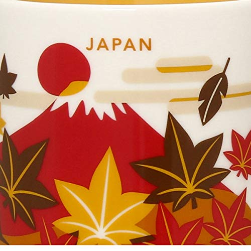 Starbucks “You Are Here” Collection Japan Autumn Mug 414ml – Limited Edition Ceramic Coffee Cup