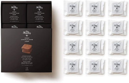 MYHONEY Honey Chocolate LEAP Sandy Reap Gift Box | 12 Pieces | Sugar-Free, Dairy-Free &amp; Gluten-Free | Guilt-Free Chocolate Treat