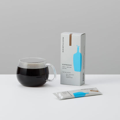 Blue Bottle Coffee Espresso Craft Instant Coffee – Set of 5 Single-Serve Sachets