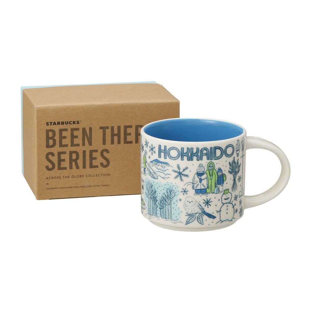 Starbucks Japan Hokkaido “Been There Series” Mug 414ml (14oz) – Across the Globe Limited Edition Ceramic Coffee Cup