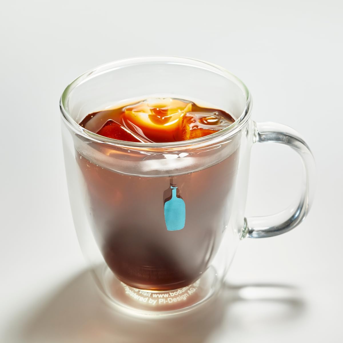 Blue Bottle Coffee x Bodum Double Wall Glass Mug