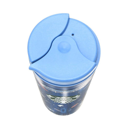 Starbucks Japan Seaside Resin Water Tumbler 473ml (15.9oz) – Blue | Stylish Lightweight Reusable Drink Bottle