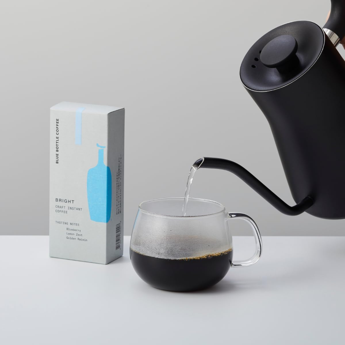 Blue Bottle Coffee Bright Craft Instant Coffee – Set of 5 Premium Single-Serve Sachets