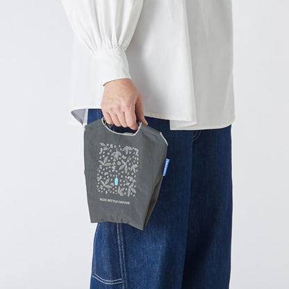 Blue Bottle Coffee Embroidery Eco Bag Mini – Coffee Leaves Design