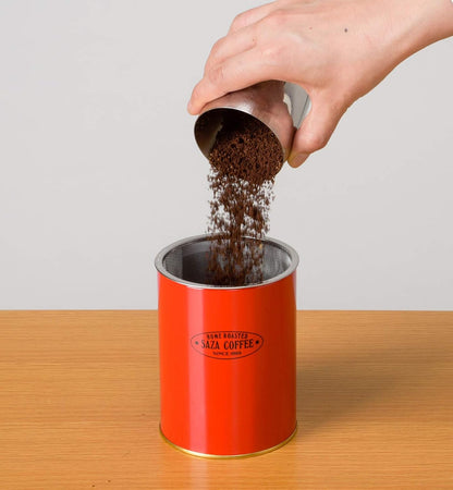 Saza Coffee Powder Control Stocker – Mesh Coffee Bean Storage Canister | 3-Type Fine Powder Control Container | 200g Coffee Bean Storage Solution