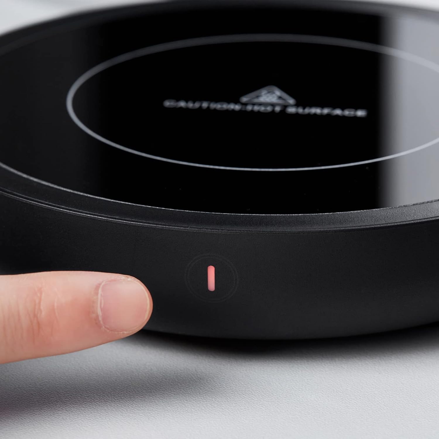 Electric Cup Warmer – Heat-Retaining Beverage Coaster for Coffee &amp; Tea