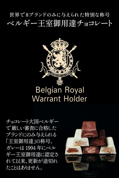 Galler Galley Chocolate Mini Bar Gift Set (24 Pieces) – 2024 Respect for the Aged Day High-End Belgian Chocolate Souvenir