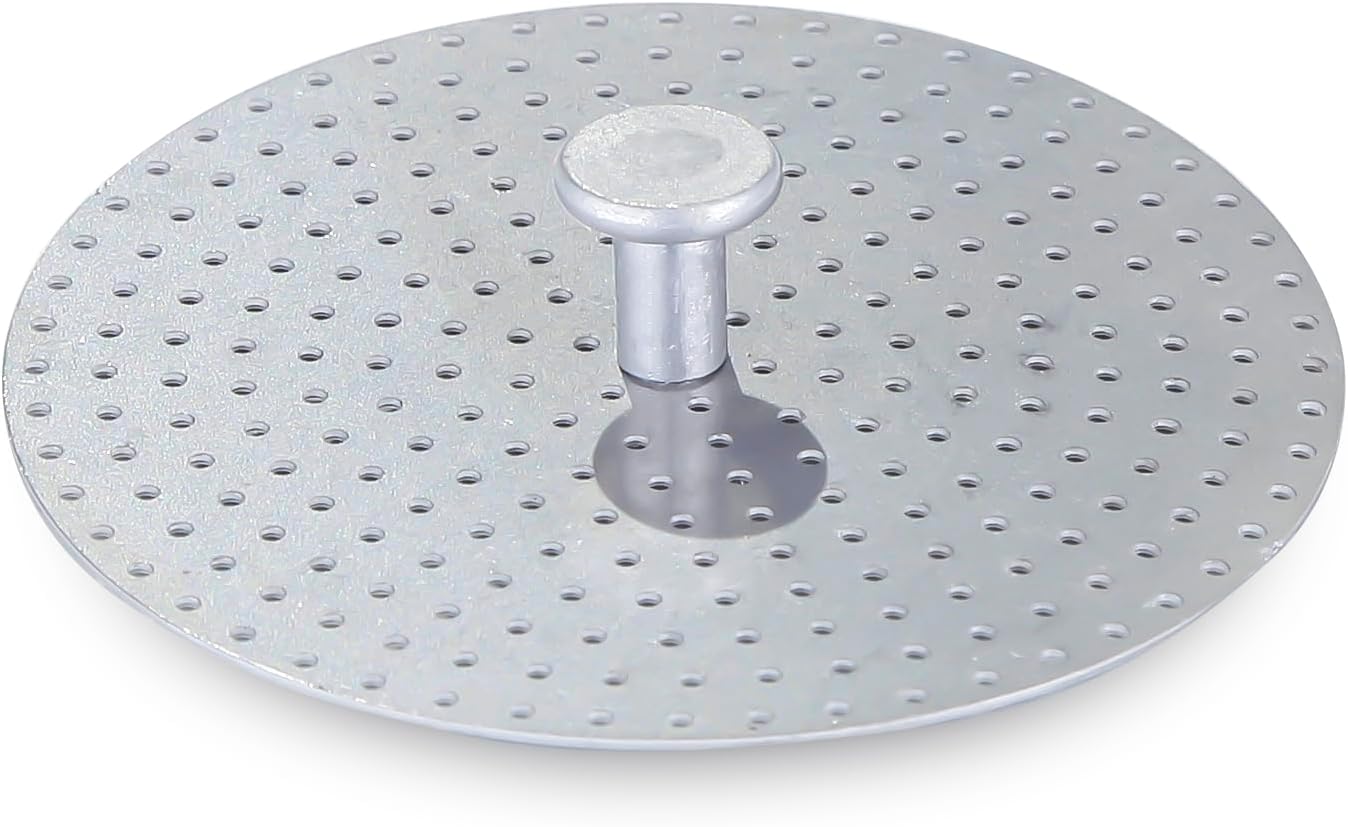 Easyworkz Stainless Steel Moka Pot Funnel &amp; Reducer Set – Replacement Espresso Maker Parts, 4-Cup