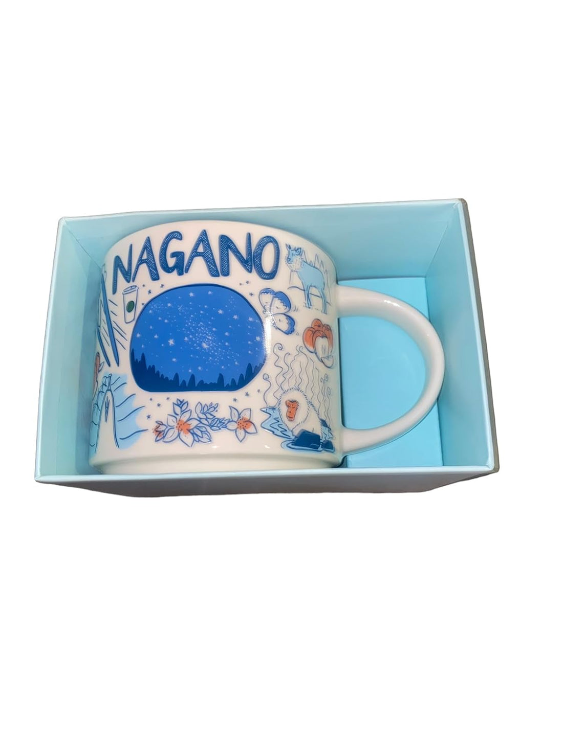 Starbucks Nagano “Been There Series” Ceramic Mug 414ml (14oz) – Japan Limited Edition Coffee Cup