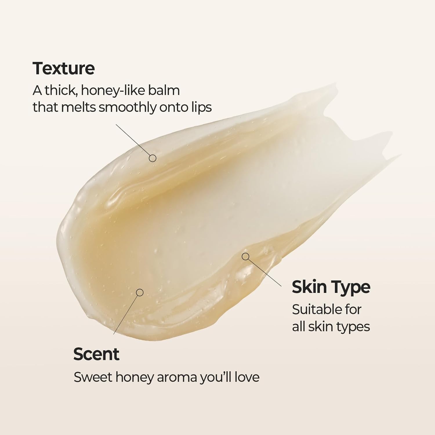 SKINFOOD Honey Sugar Food Mask Lip Sleeping Pack – Nourishing Lip Care Treatment (21ml)