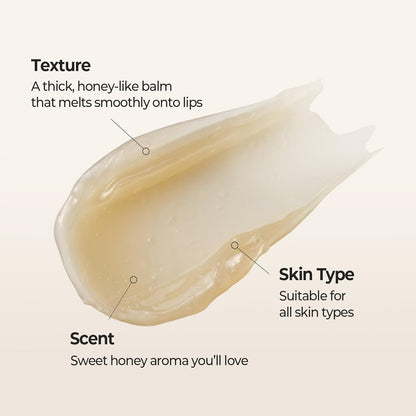 SKINFOOD Honey Sugar Food Mask Lip Sleeping Pack – Nourishing Lip Care Treatment (21ml)